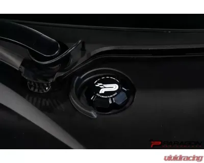 Paragon Performance Red Brake Fluid Cap Cover Chevrolet C8 Corvette 2020-2024 - PP-P0012A-A-RED-EN